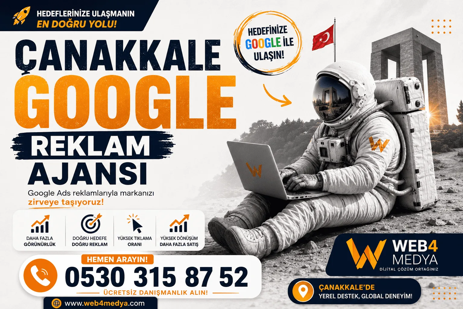 Çanakkale Google Reklamcı — Web4Medya