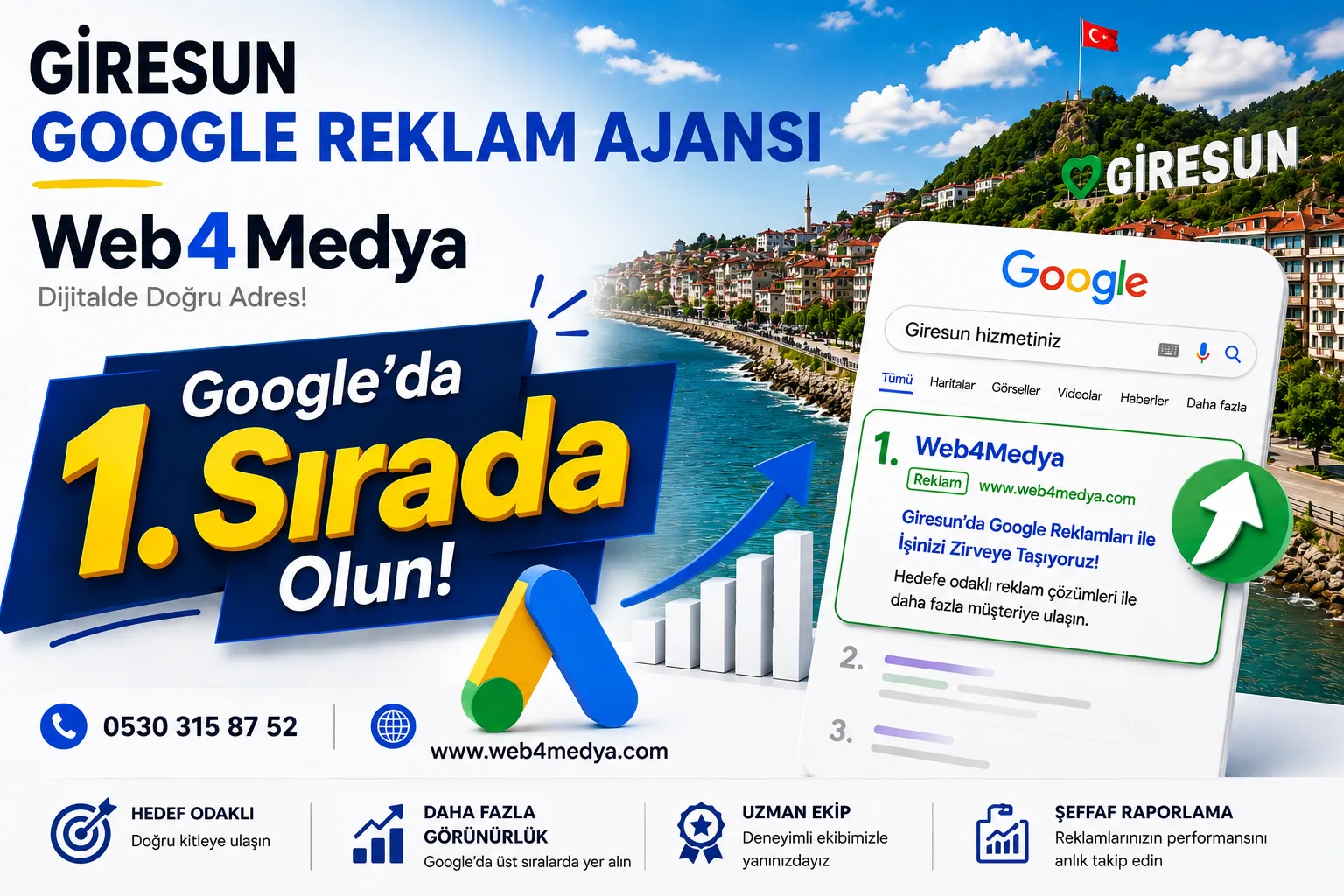 Giresun Google Reklamcı — Web4Medya
