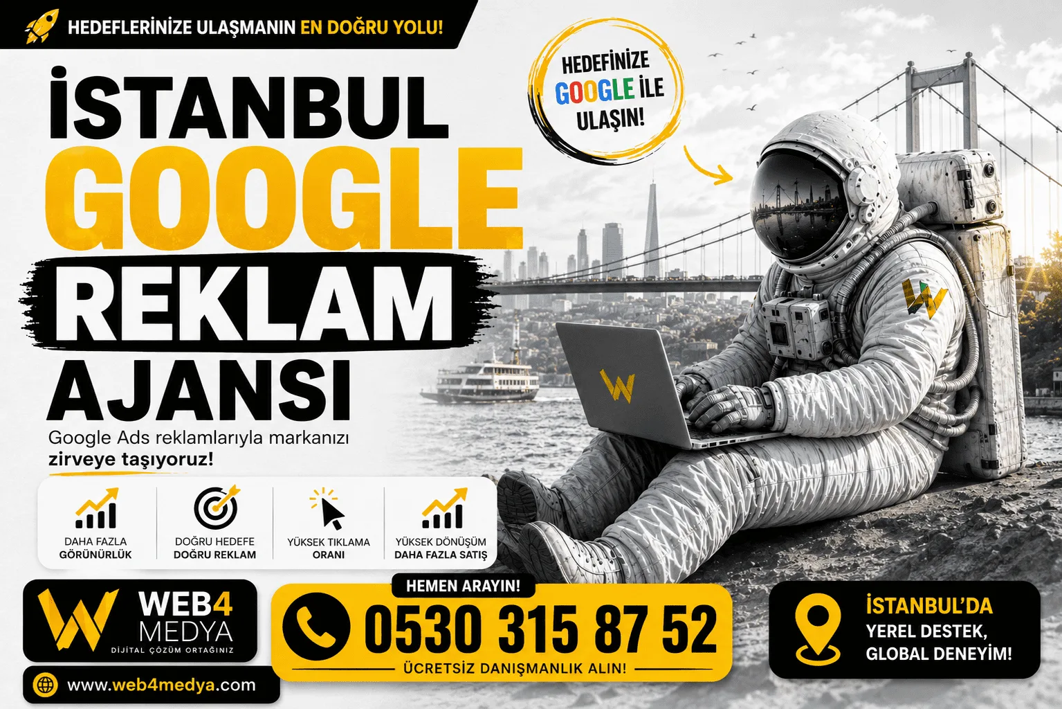 İstanbul Google Reklamcı — Web4Medya