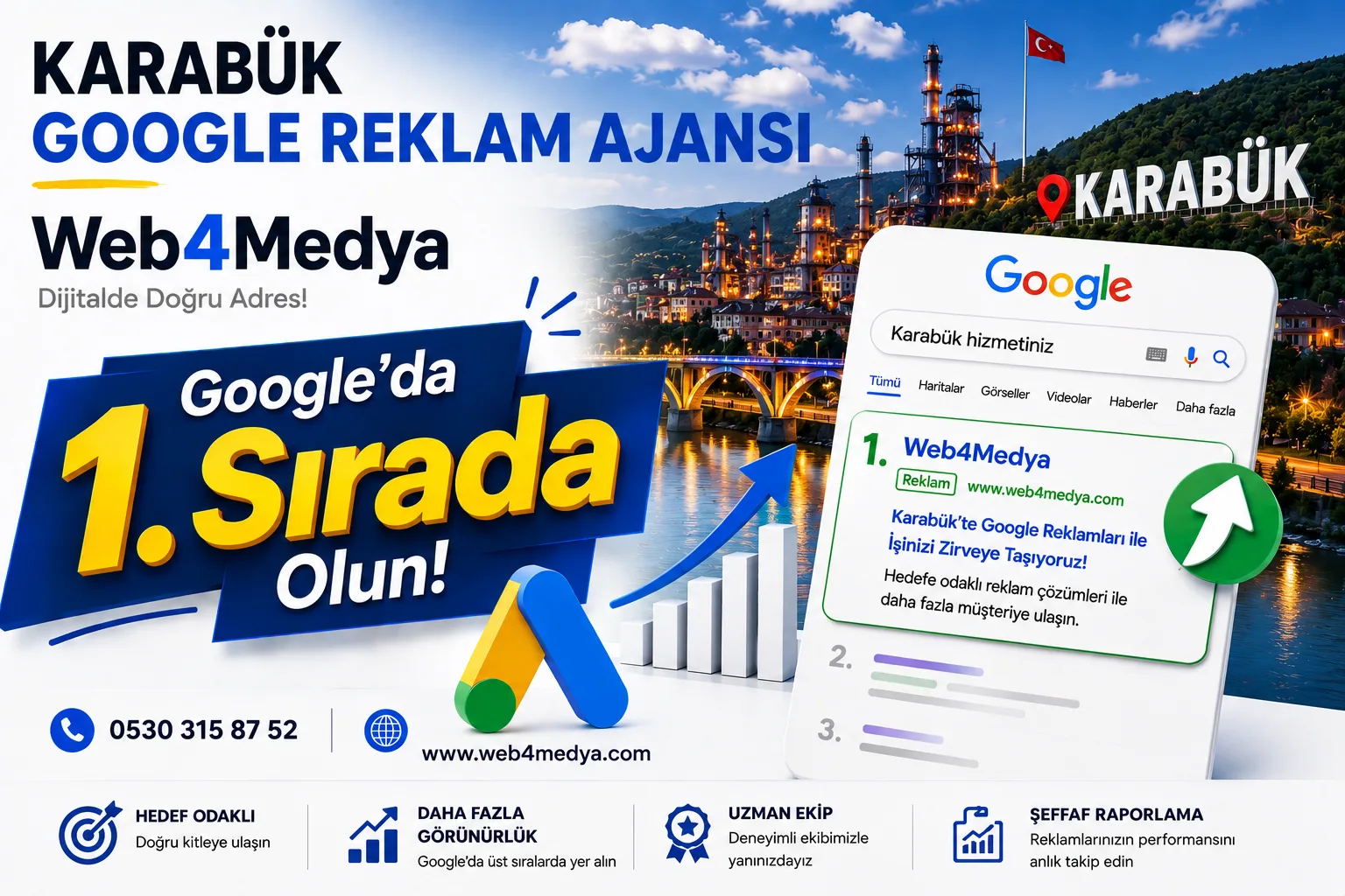 Karabük Google Reklamcı — Web4Medya
