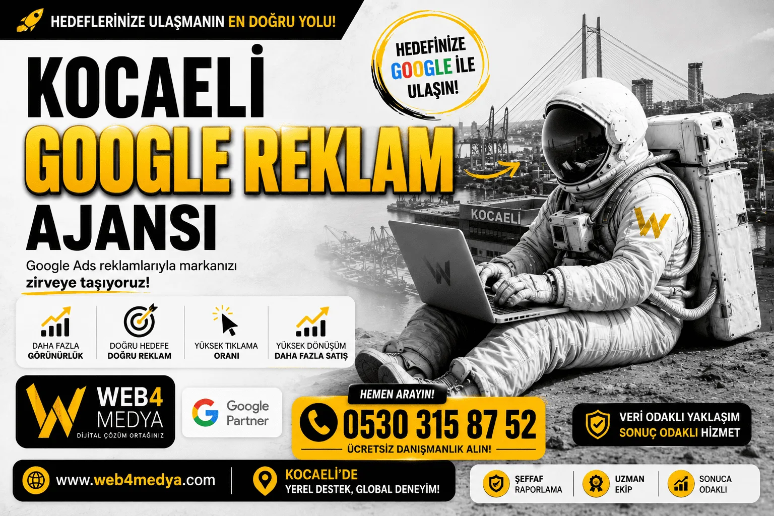Kocaeli Google Reklamcı — Web4Medya
