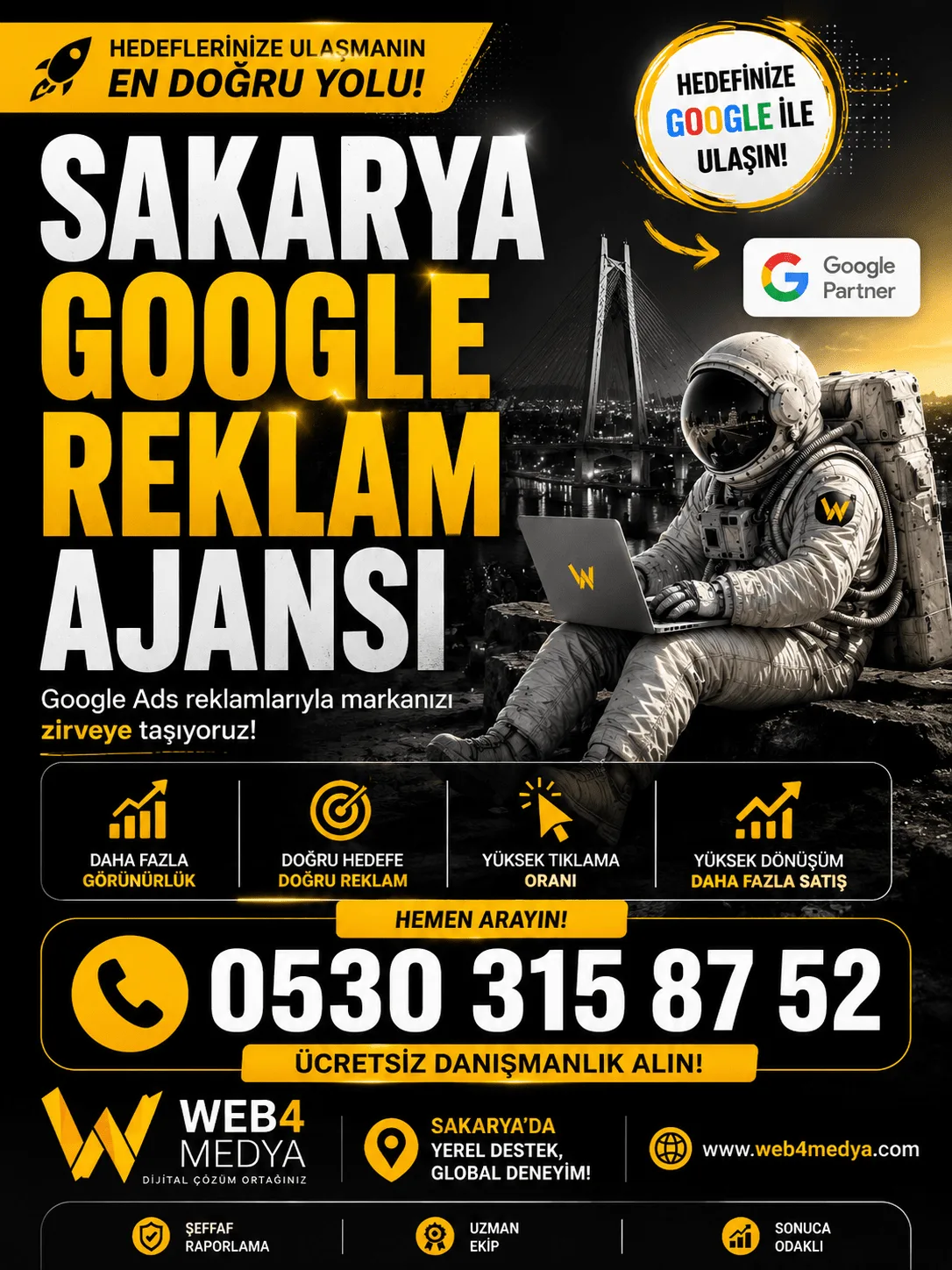 Sakarya Google Reklamcı — Web4Medya