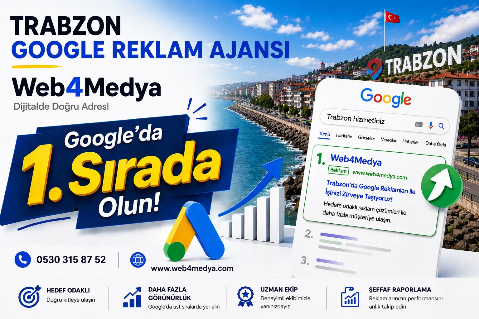 Trabzon Google Reklamcı — Web4Medya
