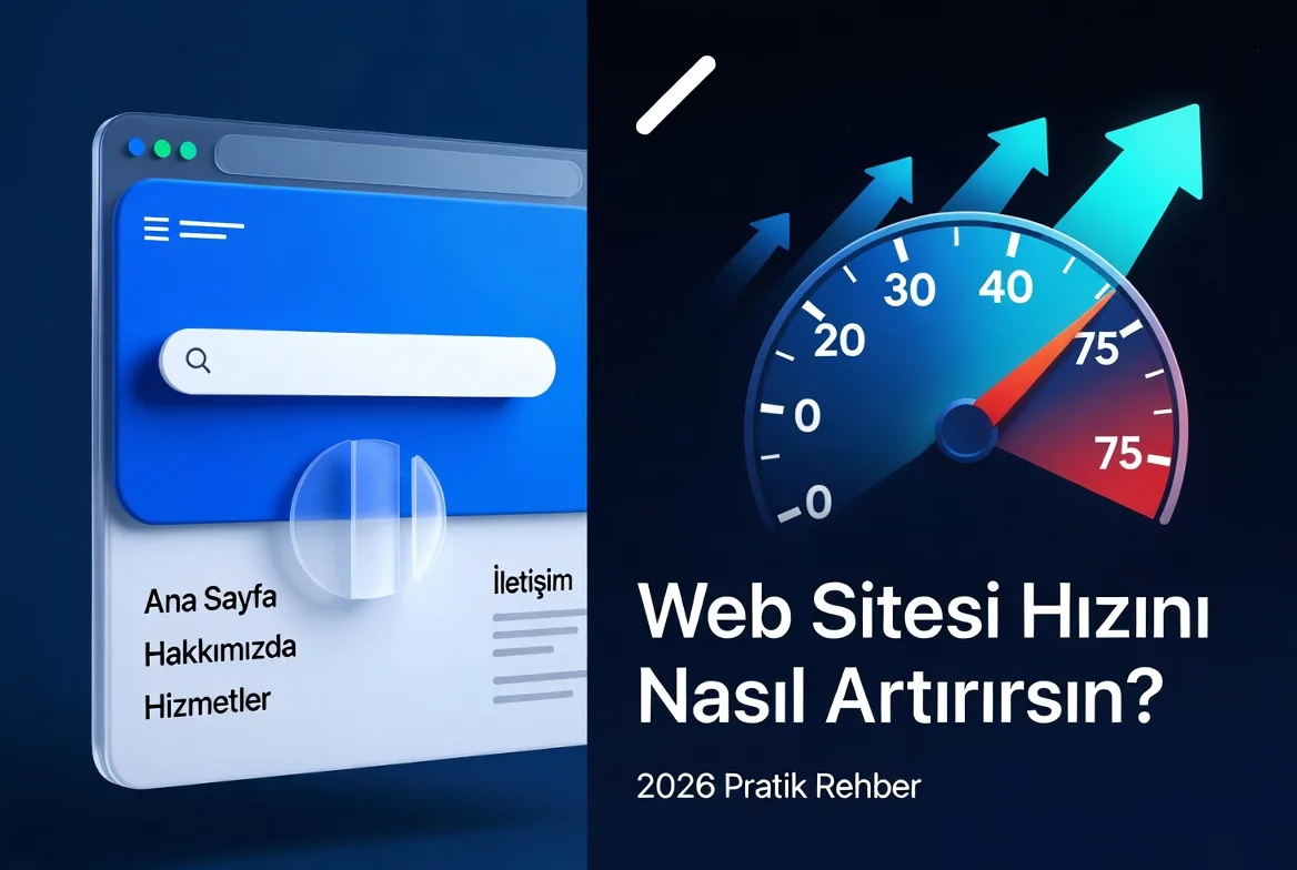Web sitesi hızını artırma — WebP görsel optimizasyonu, cache ve PageSpeed ipuçları